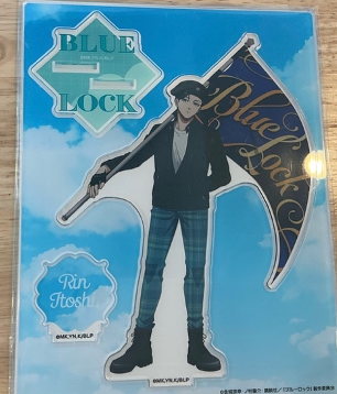 Blue Lock_Rin_Flag_Acrylic Stand