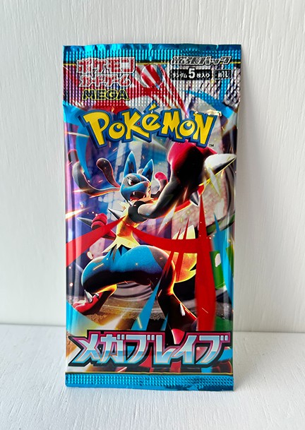 Pokemon MEGA Brave Booster Pack Single Pack