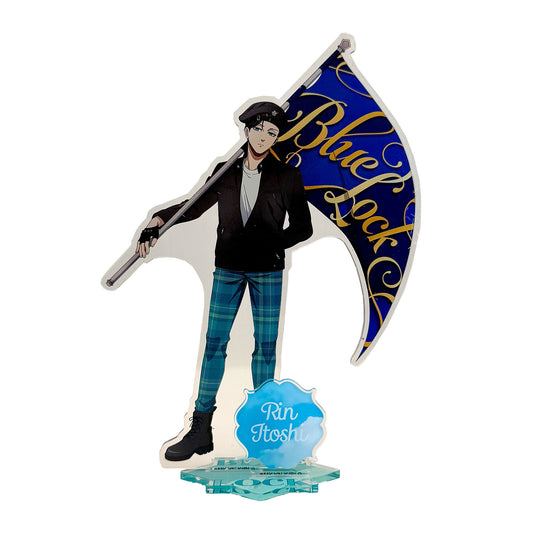 Blue Lock Rin Flag - Acrylic Stand