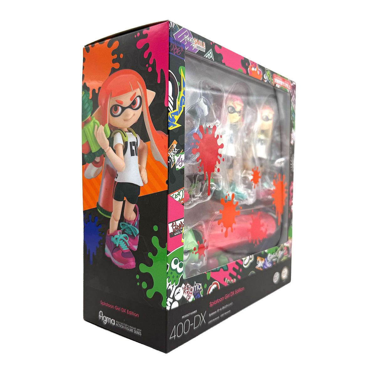 figma Splatoon Girl DX Edition figure set