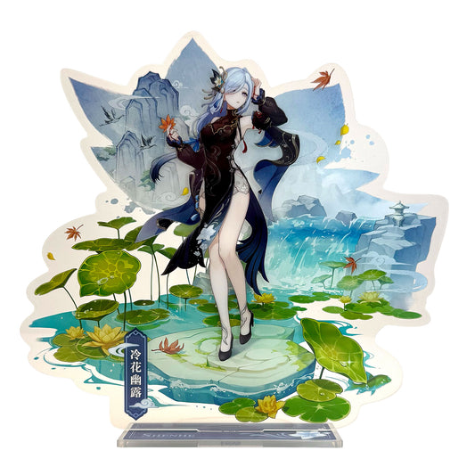 Genshin Impact Shenhe Frostflower Dew - Acrylic Stand
