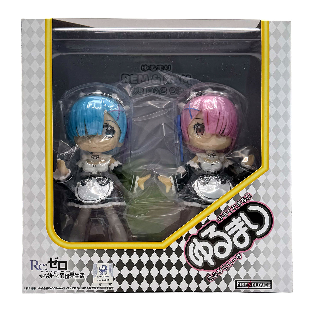 Re:ZERO Yurumari Rem & Ram Figure