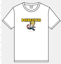 Naruto TEIKAIZOUDO T-shirt Minato 2XL